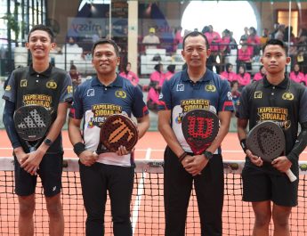 Dalam Rangka Memeriahkan Hari Bhayangkara ke-80, Polresta Sidoarjo Menggerelar Turnamen Padel