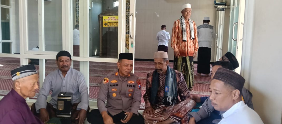 Kapolsek Jabon Silaturahmi Kamtibmas dengan Tokoh Agama dan Masyarakat