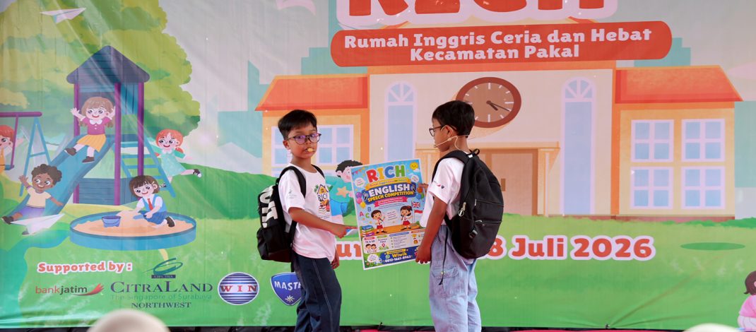 RICH Pakal Diserbu 600 Anak, Pemkot Surabaya Perluas Kelas Bahasa Inggris Gratis hingga Balai RW dan Rusun