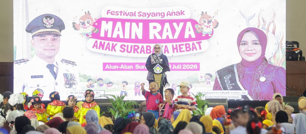 Festival Sayang Anak Surabaya Perkuat Ikatan Keluarga Lewat Beragam Lomba