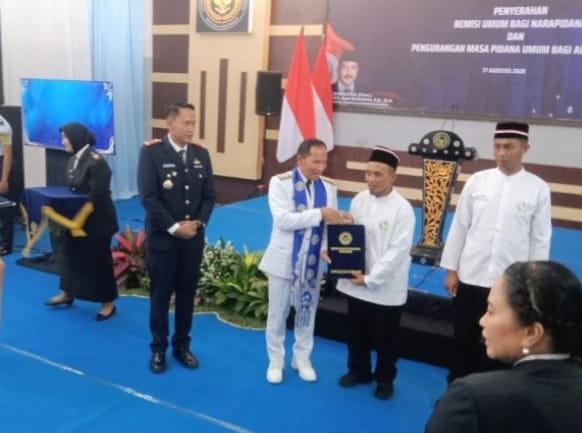 Remisi HUT ke-81 RI Jadi Momentum Warga Binaan Perbaiki Diri, Plt Bupati: Semoga Membawa Manfaat