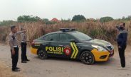 Polsek Buduran Pantau Lahan Kosong dan Imbau Warga Waspada