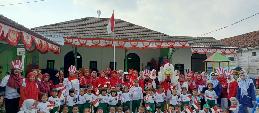 Keceriaan Dan Kebersamaan Mewarnai Pesta Olahraga Dan Lomba Di TK Kartika IV-46 Lamongan