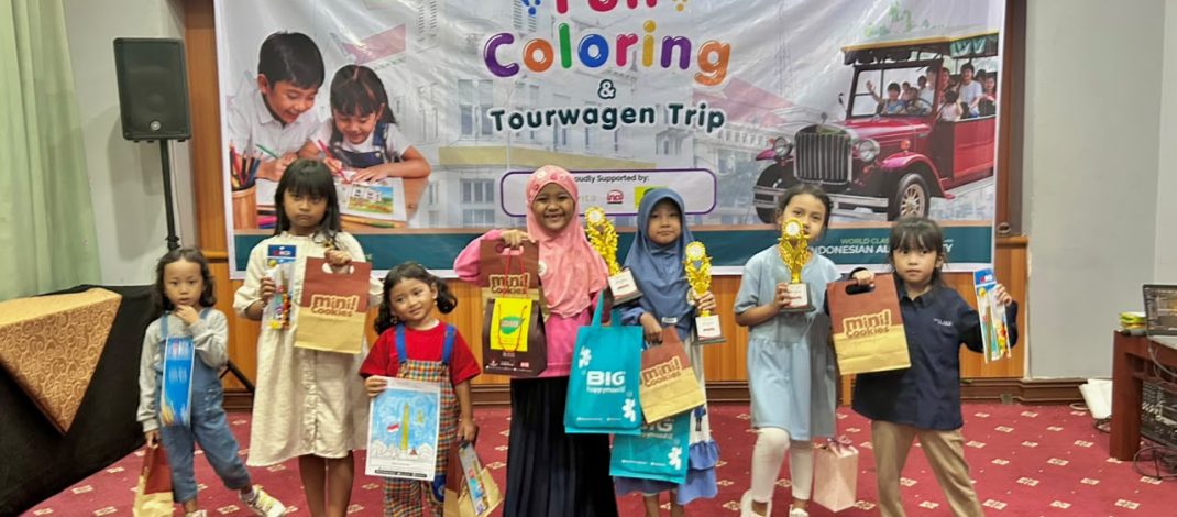 Horison Arcadia Heritage Surabaya Gelar ‘Fun Coloring & Tourwagen Trip’, Ajak Anak Jelajahi Sejarah Kota Lama