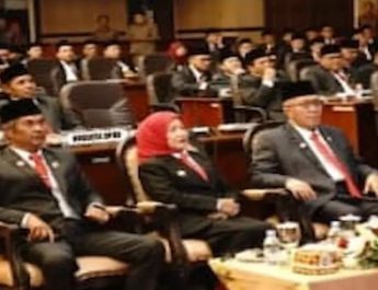 Rangka Penyampaian Laporan Kinerja Lembaga Negara Dan Peringatan HUT Ke-81, Ketua DPRD Malang Darmadi Ikuti Pidato Kenegaraan