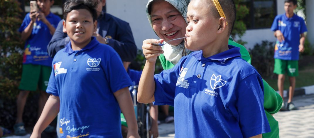 Semarak HUT ke-81 RI, 60 Anak Disabilitas Surabaya Ikuti Lomba di Kalijudan