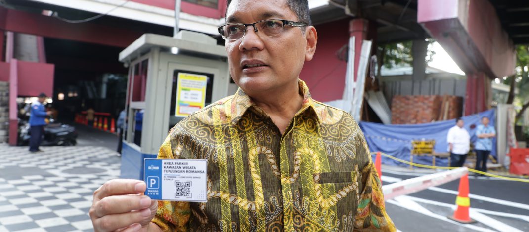 Pemkot Surabaya Terapkan Parkir Portal dan Non Tunai di Kawasan Wisata Tunjungan Romansa